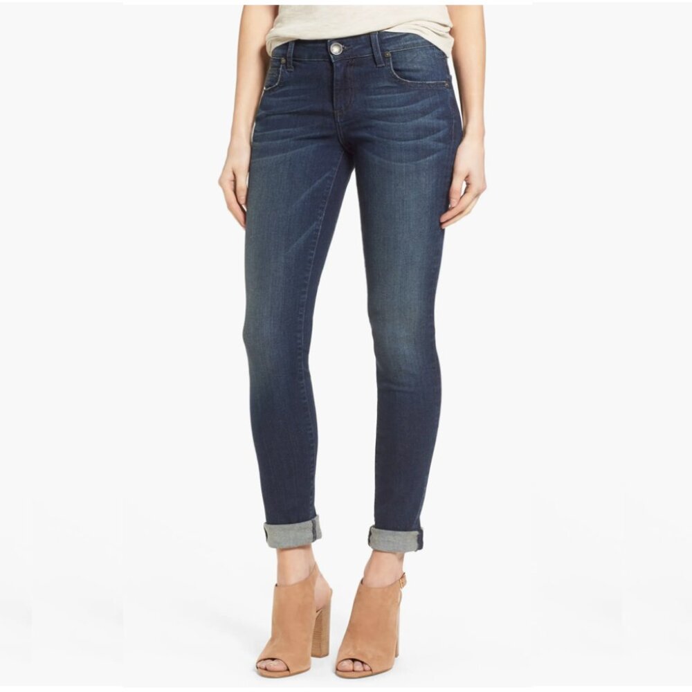 KUT from the Kloth Catherine Boyfriend Jeans in Carefulness, 14W NWT